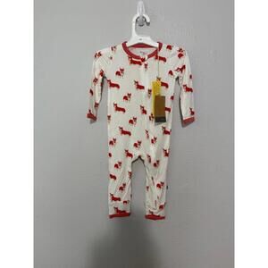 Kyte baby Corgi zip romper 18-24m NWT
